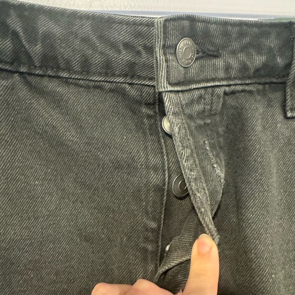NWT black button fly wild fable Jean shorts - Picture 2 of 4